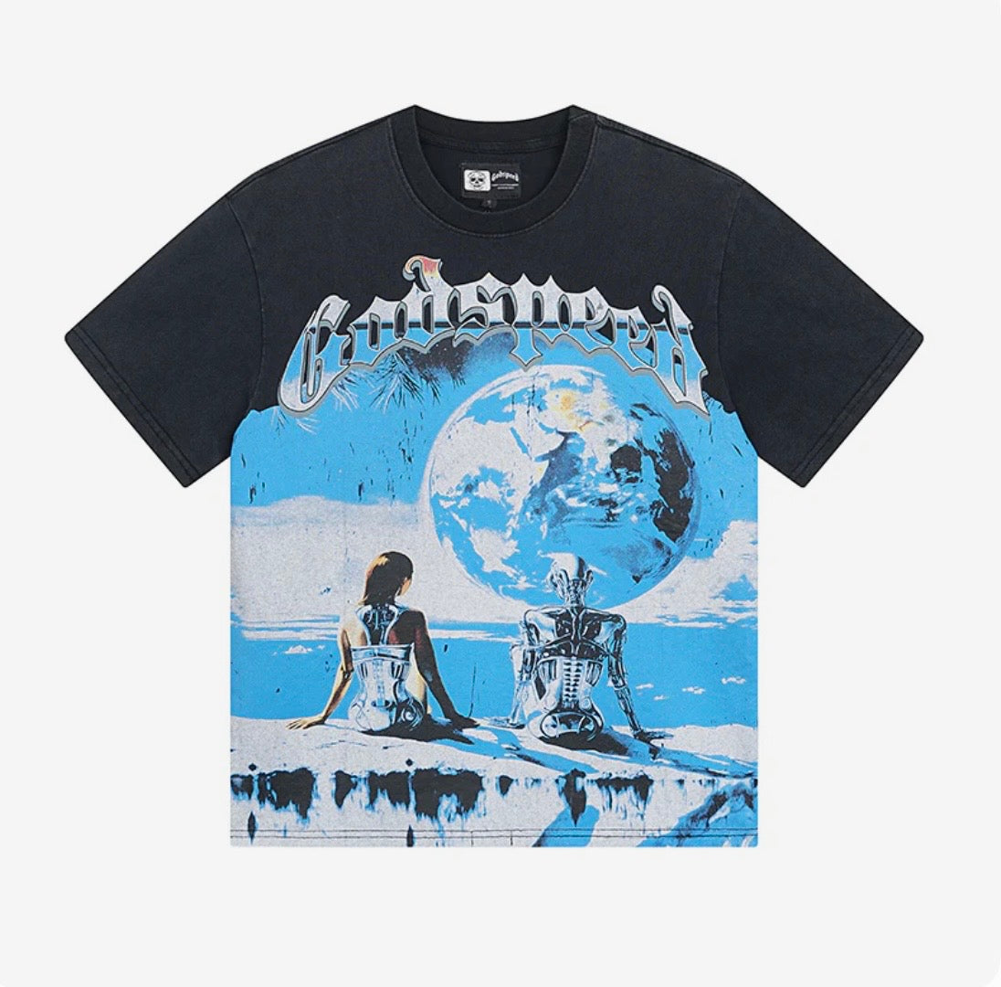 God Speed shirt Black