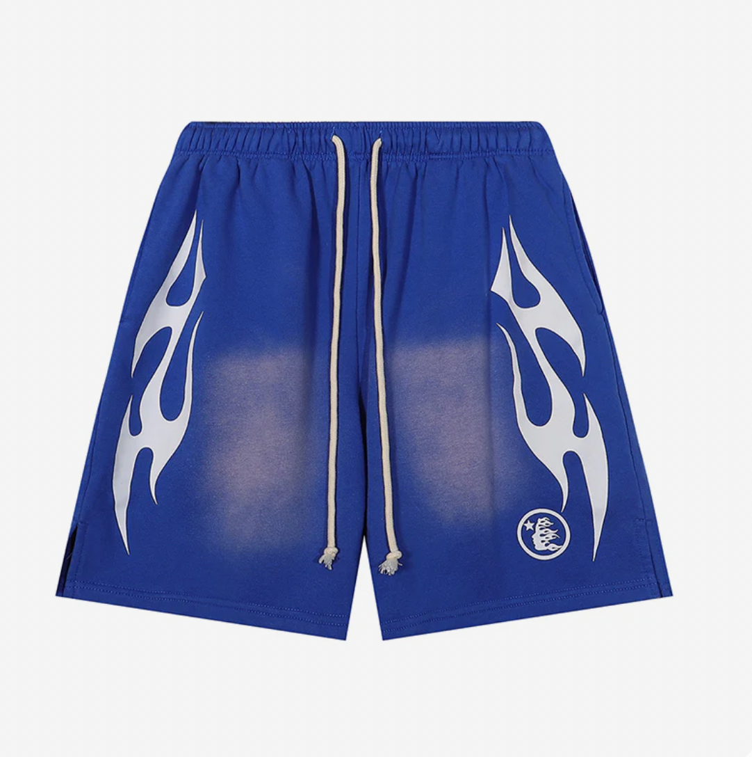 HS Shorts Retro Abstract Print