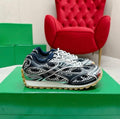 Bottega Veneta Sneakers - Blue and Silver