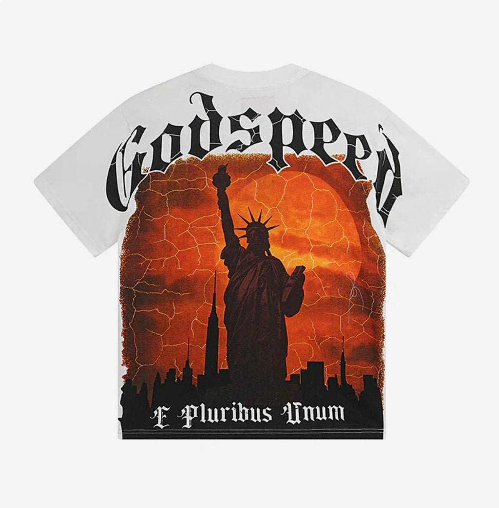 God Speed Shirt white