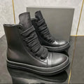 Rick Owens high-top sneaker - monochromatic black