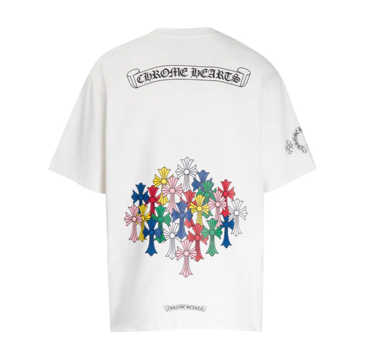 Chrome Hearts Multi Cross Tee – Black and White
