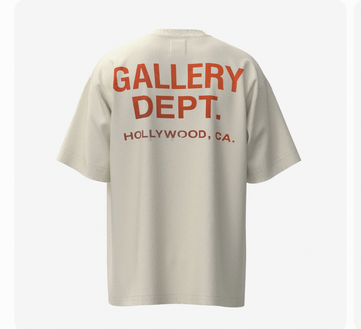 Gallery Dept Shirt - Beige and Orange