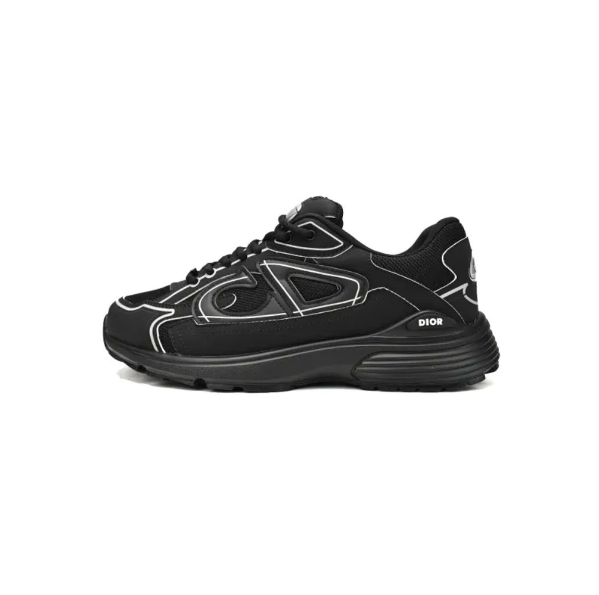 Dior B30 Reflective Sneakers – Black