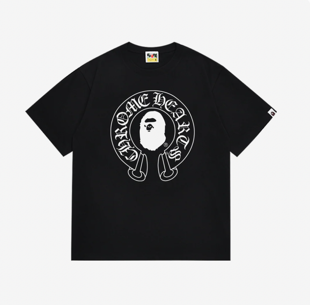 Chrome Hearts X Bape T shirt