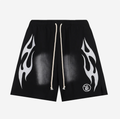 HS Shorts Retro Abstract Print